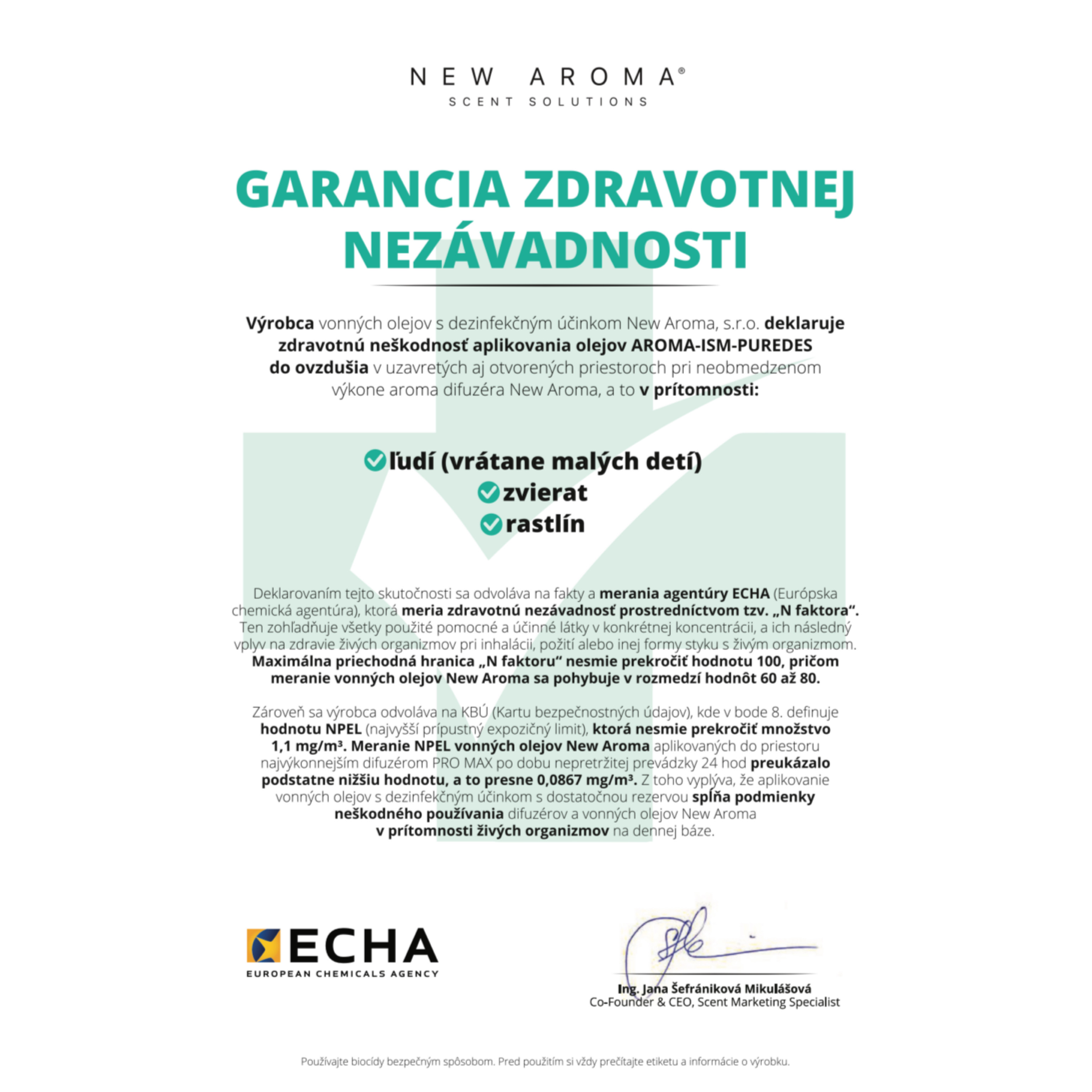New Aroma difuzér Tower gold 100 m2 + 200 ml olej Medical Care - dezinfekční aroma olej