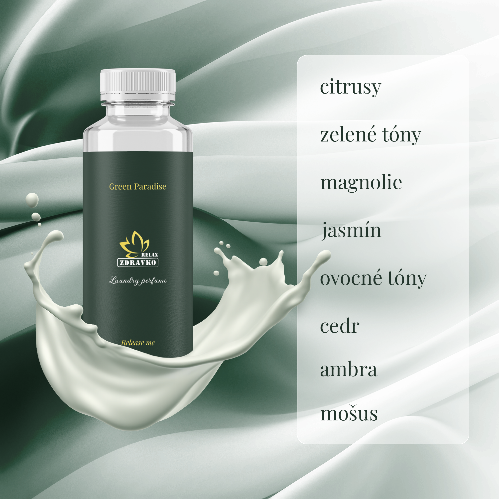 Zdravko Relax - parfémy na praní balík Family 3x 250ml (150 praní)