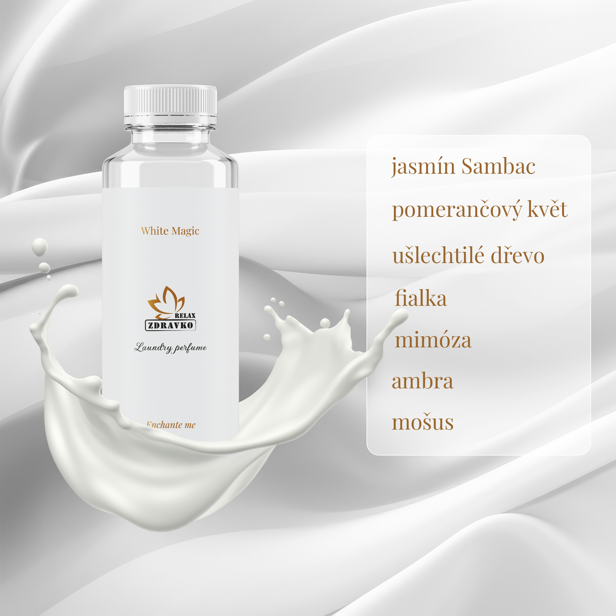 Zdravko Relax - parfémy na praní balík Family 3x 250ml (150 praní)