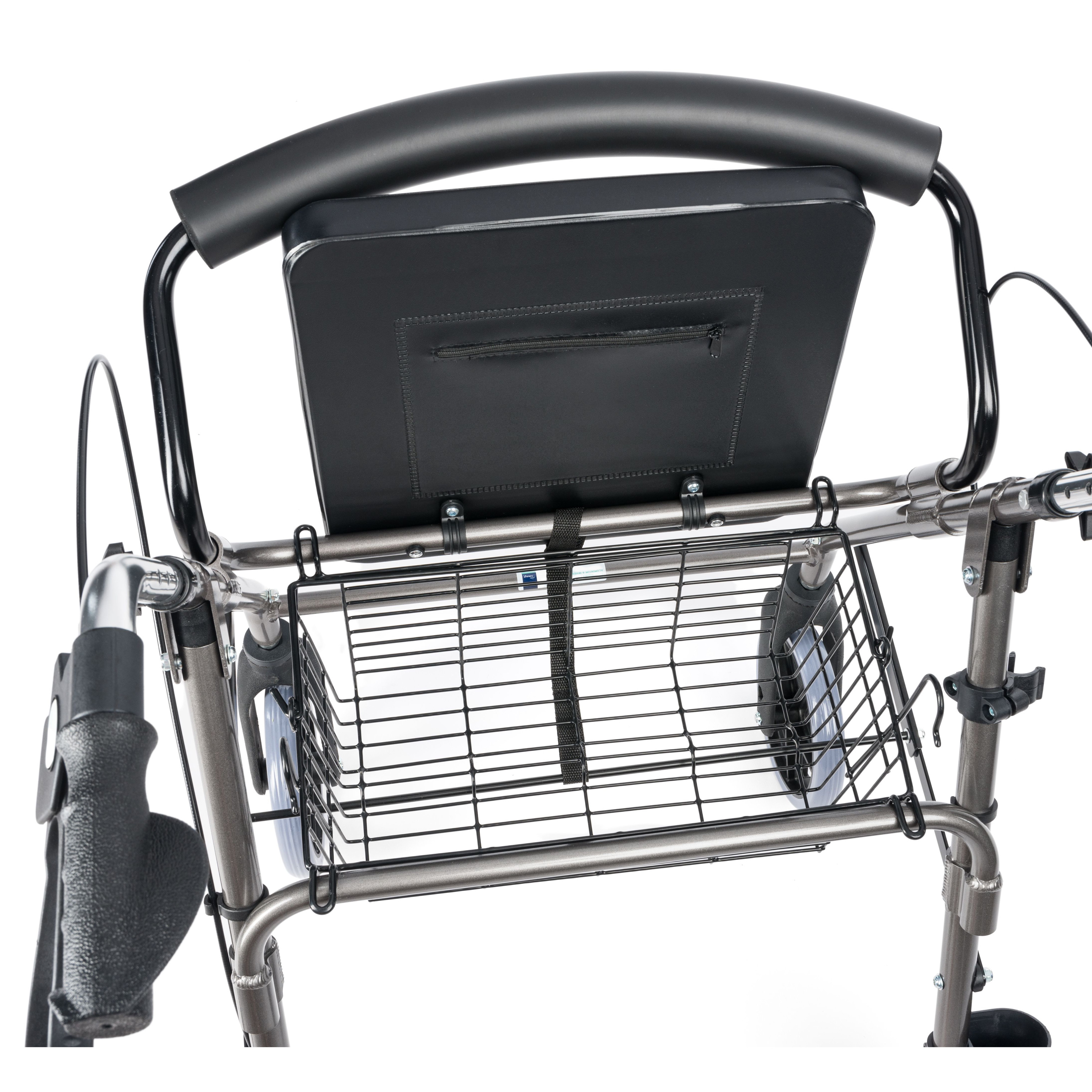 Chodítko čtyřkolové odlehčené RA882 červená