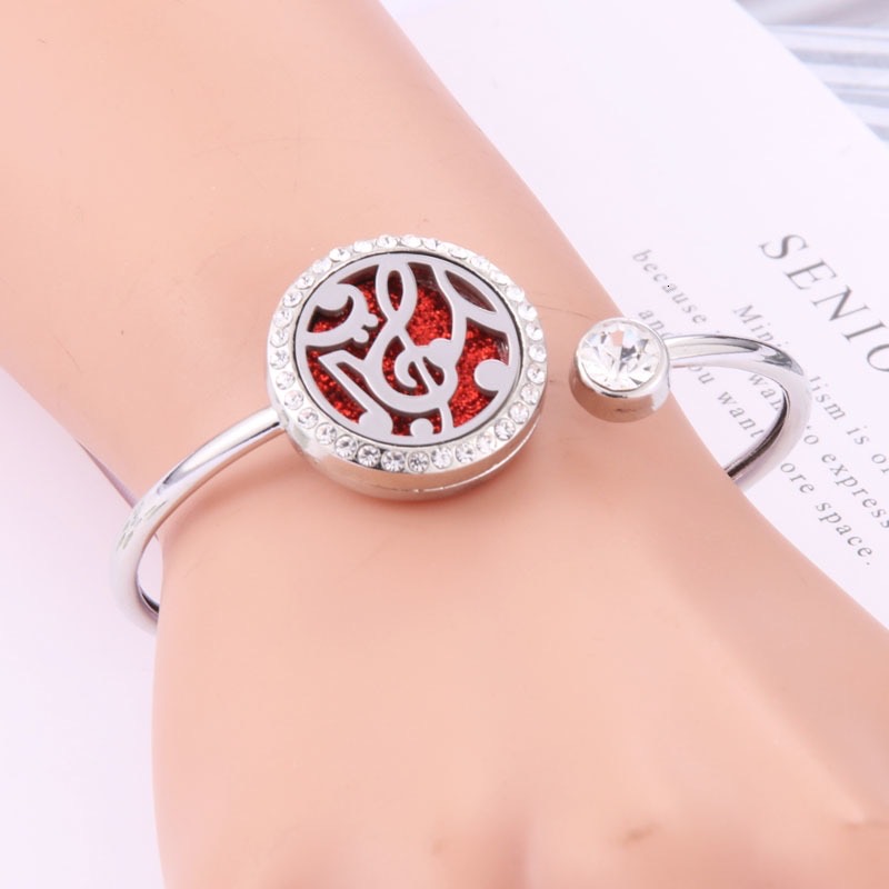 Aroma difúzní náramek Tree of life se zirkony