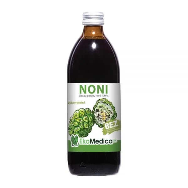 EkoMedica Noni 100% šťáva 500ml