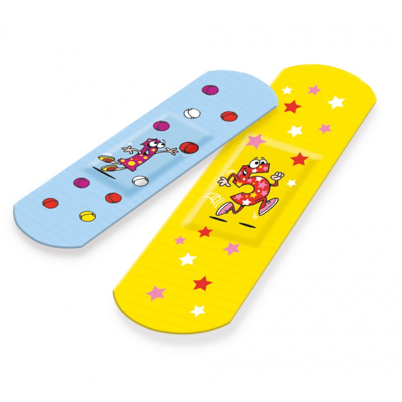 COSMOS Dětská náplast na rány 2 velikosti 20 ks