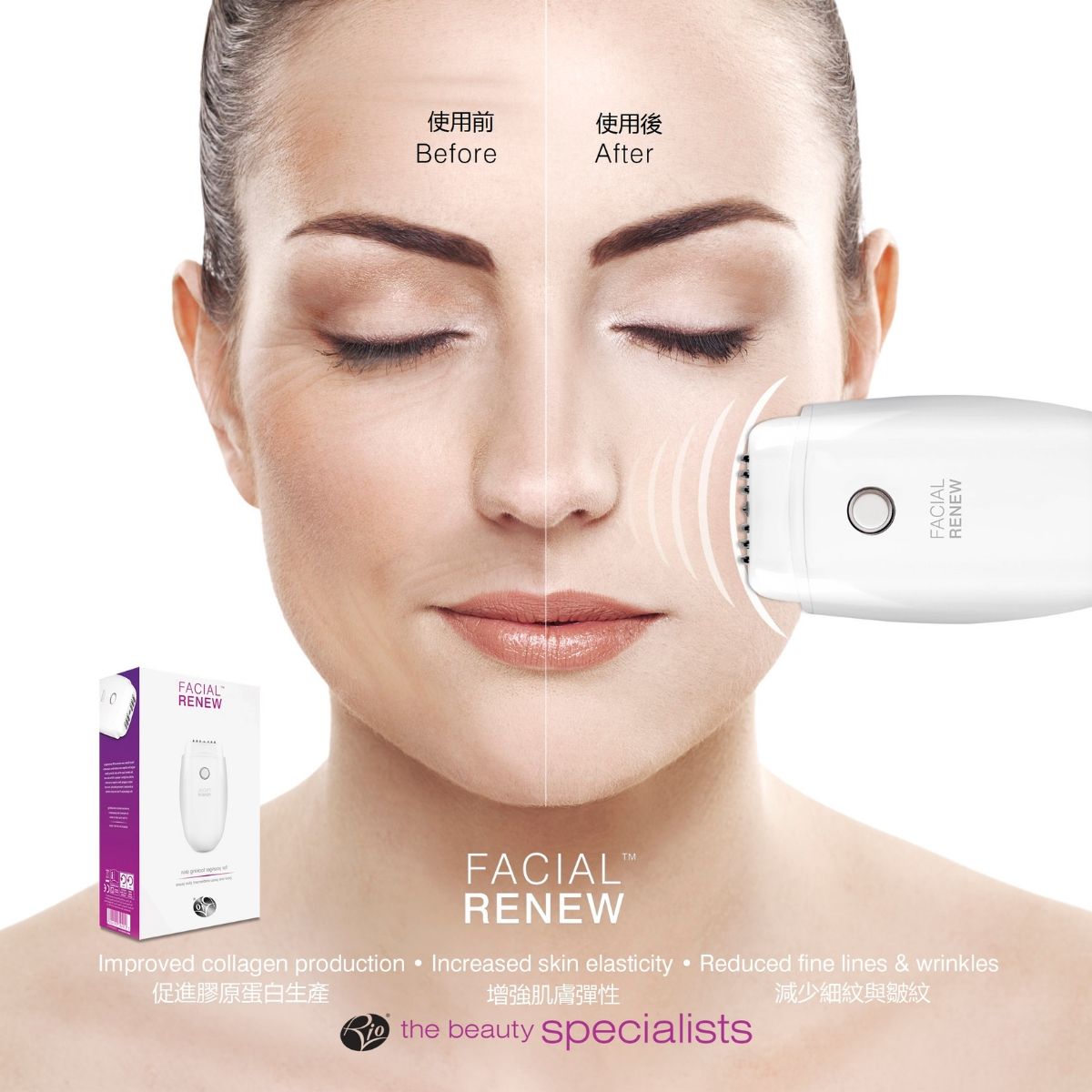 RIO FACIAL RENEW přístroj na omlazení pleti