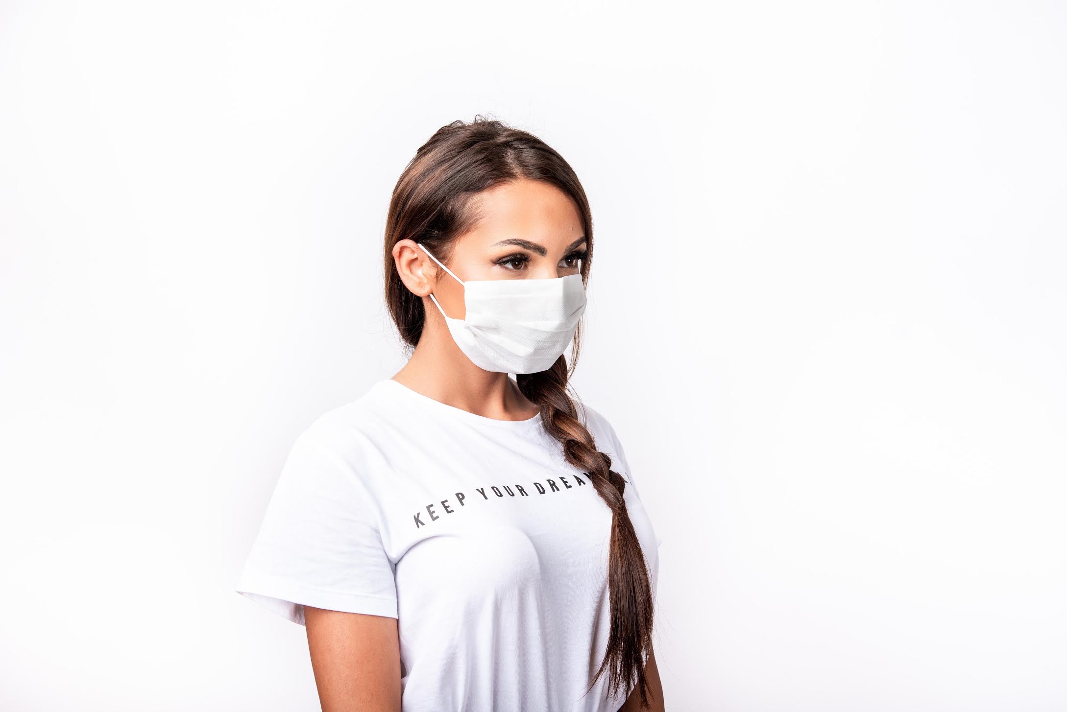 Rouška jednorázová 3-vrstvá 50 ks