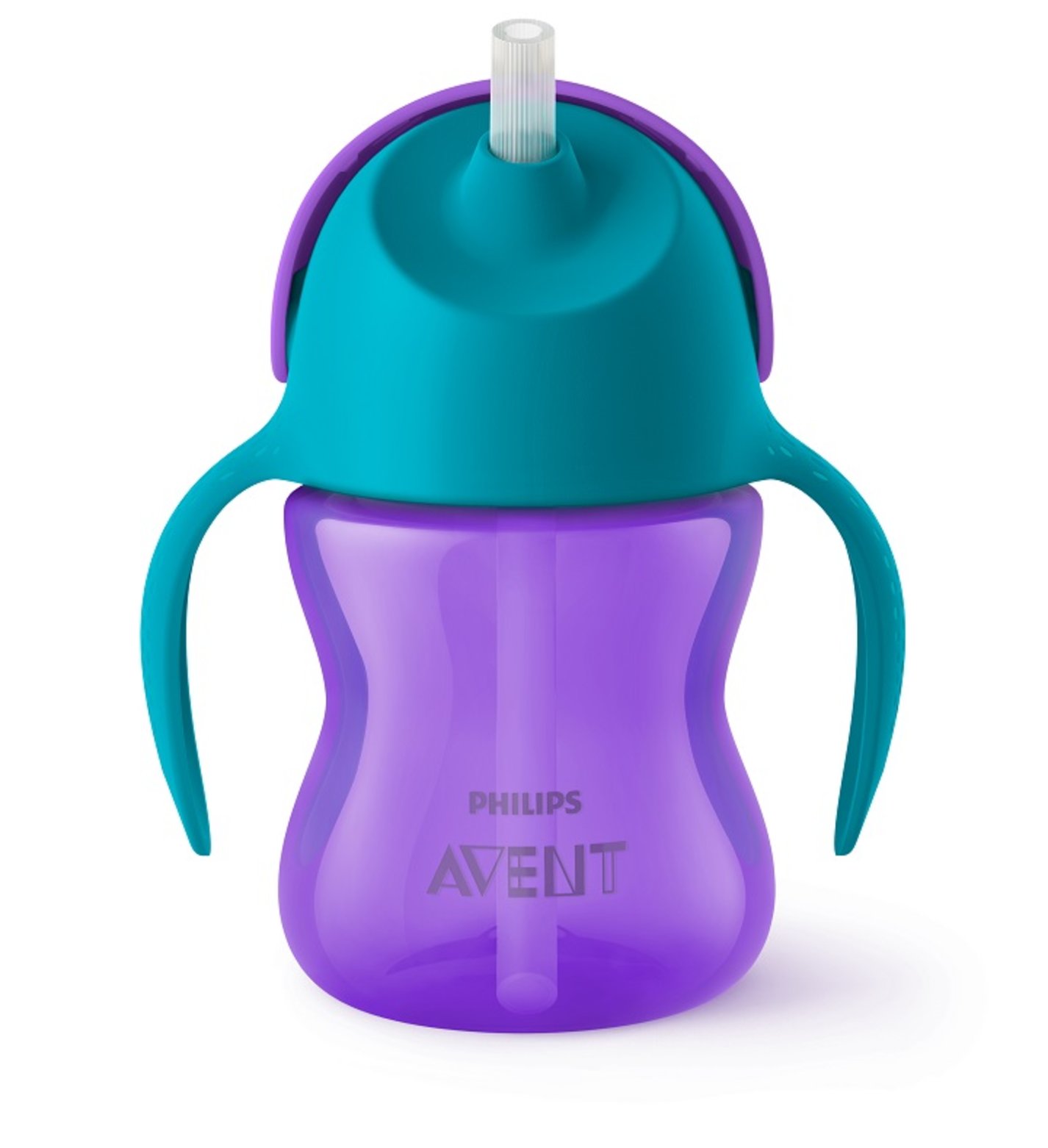 Avent hrnek 200ml s ohn.slámkou Bendy holka