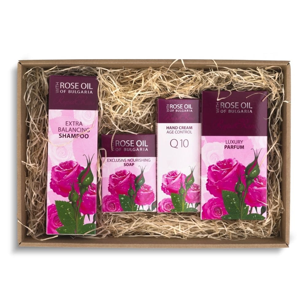 Dárková sada kosmetiky s luxusním parfémem Regina Roses
