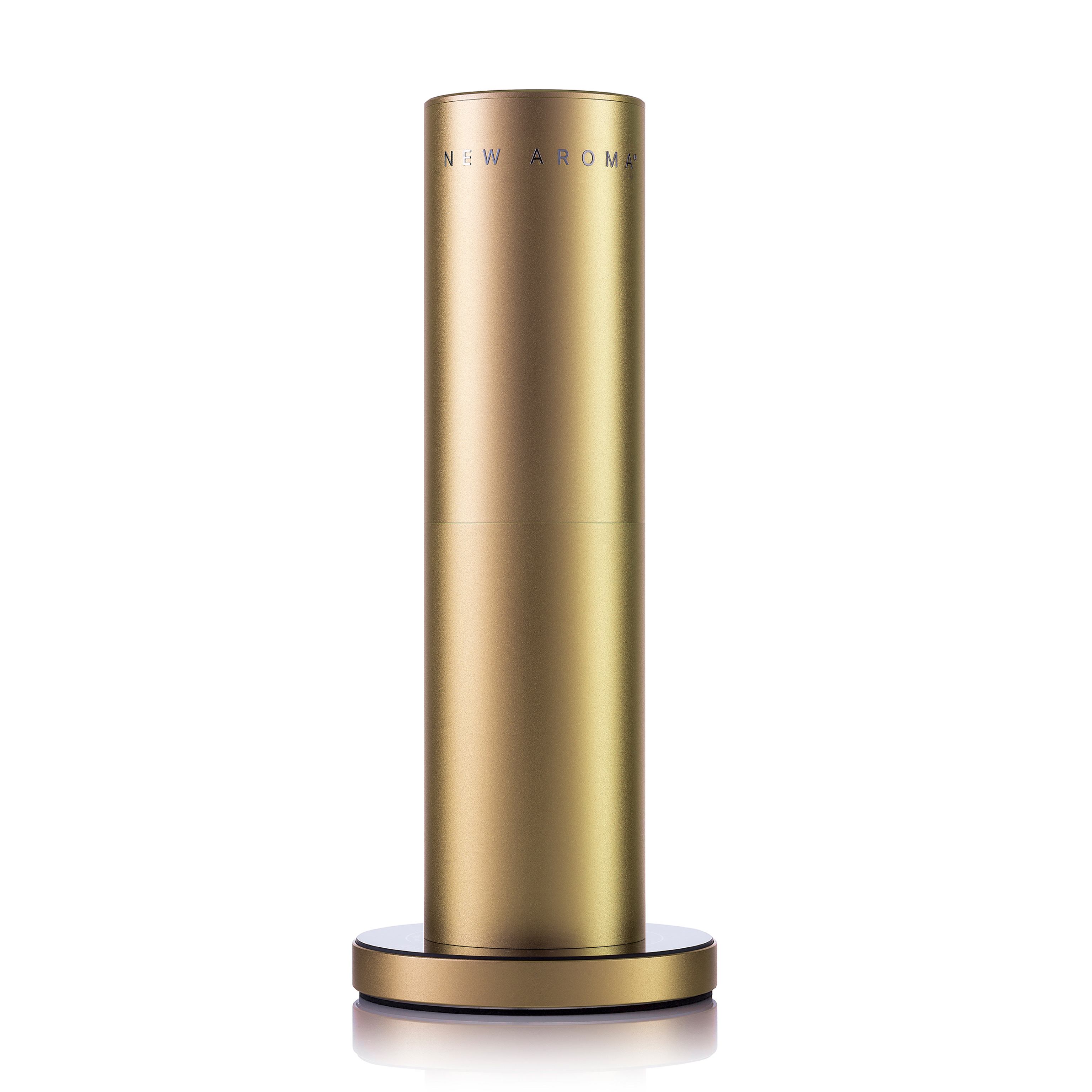 New Aroma difuzér Tower gold 100 m2 + 200 ml olej White Flower - dezinfekční aroma olej