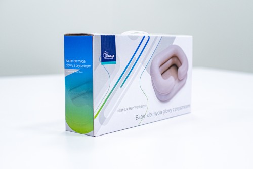 Nafukovací PVC umyvadlo se sprchou