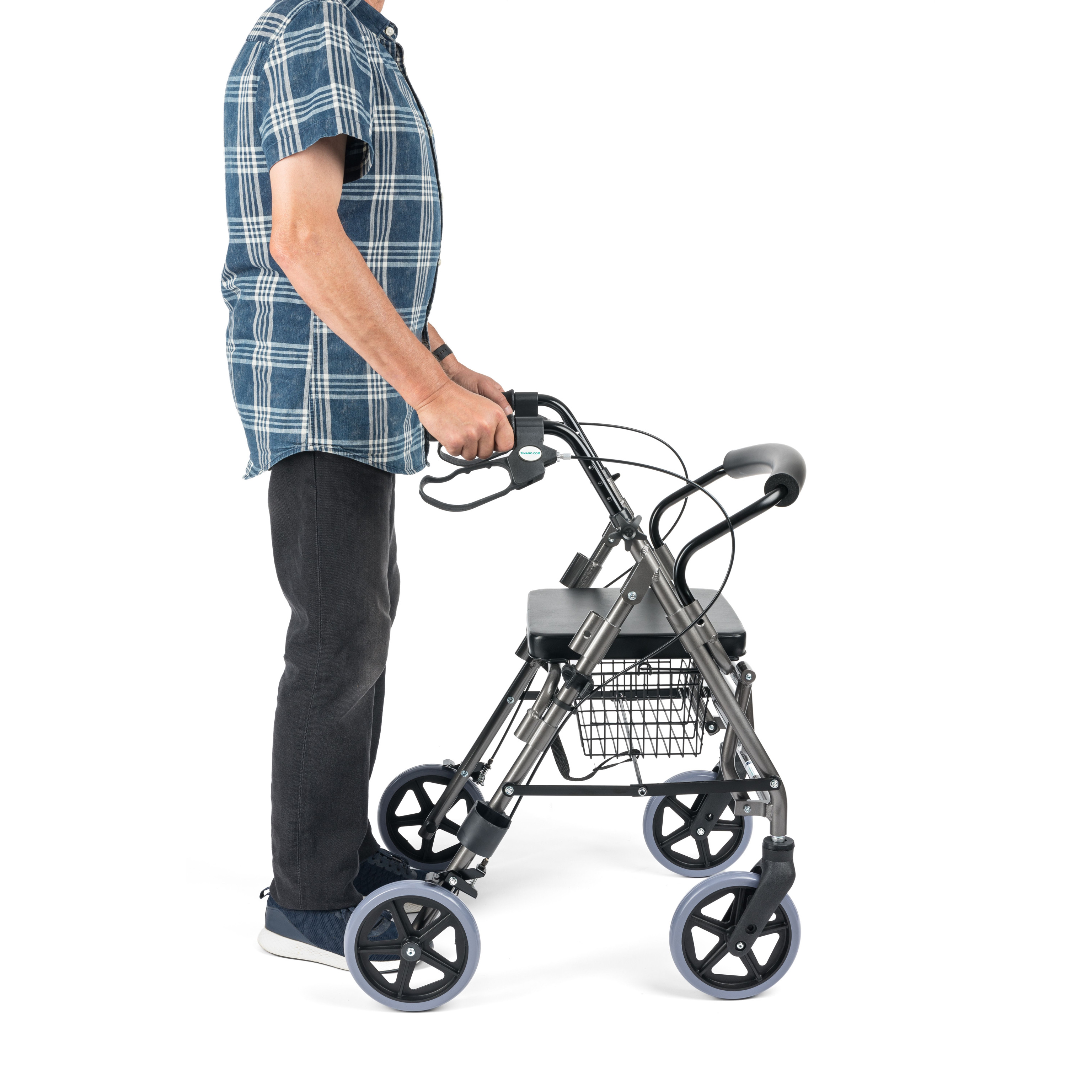 Chodítko čtyřkolové se stupačkou RA888