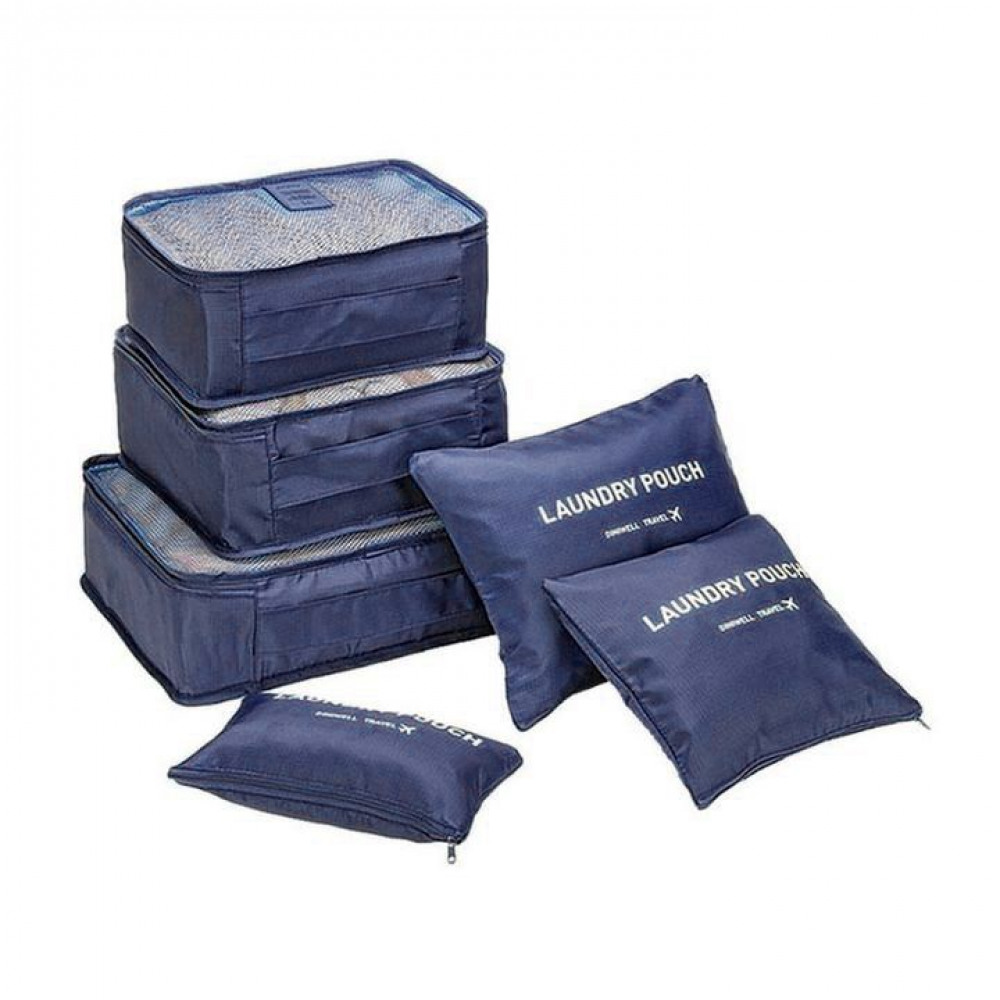 ZDRAVKO Cestovní organizér do kufru 6ks modrý