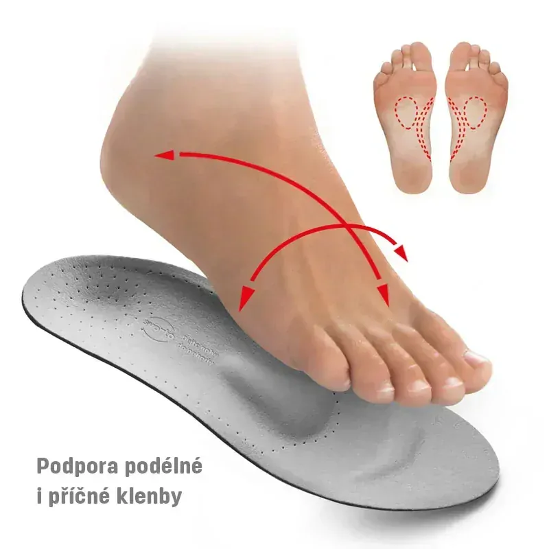 Svorto vložky ortopedické pro patní ostruhu pánské