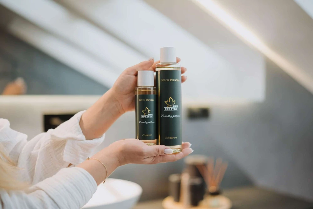 Zdravko Relax - Green paradise parfém na praní 2x250 ml (100 pracích dávek)