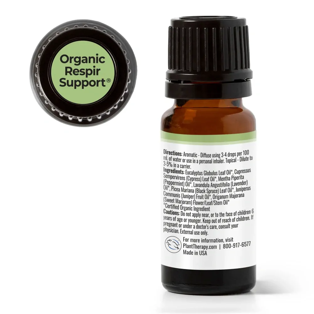 Plant Therapy Organic Respir Aid (Podpora dýchání) 10 ml