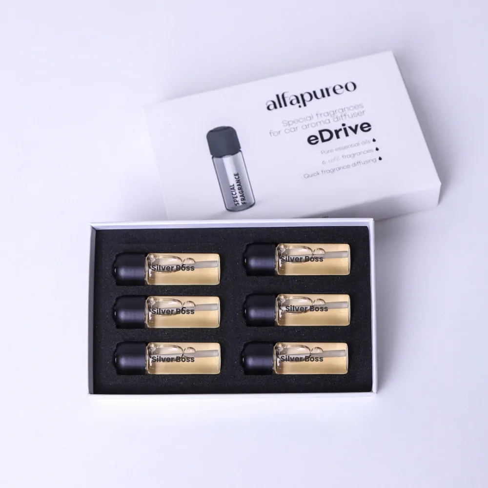 AlfaPureo Set náhradních náplní do difuzéru eDrive Silver Boss