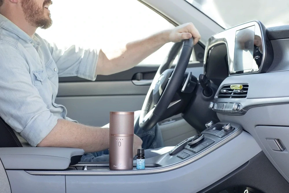 Plant Therapy USB přenosný difuzér Wood Grain s cestovním balením