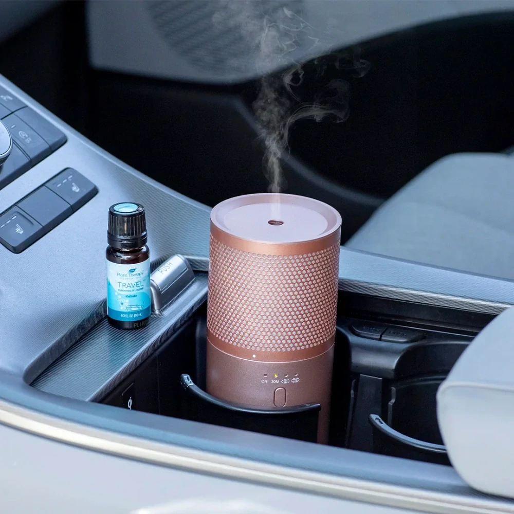Plant Therapy USB přenosný difuzér Rose Gold s cestovním balením