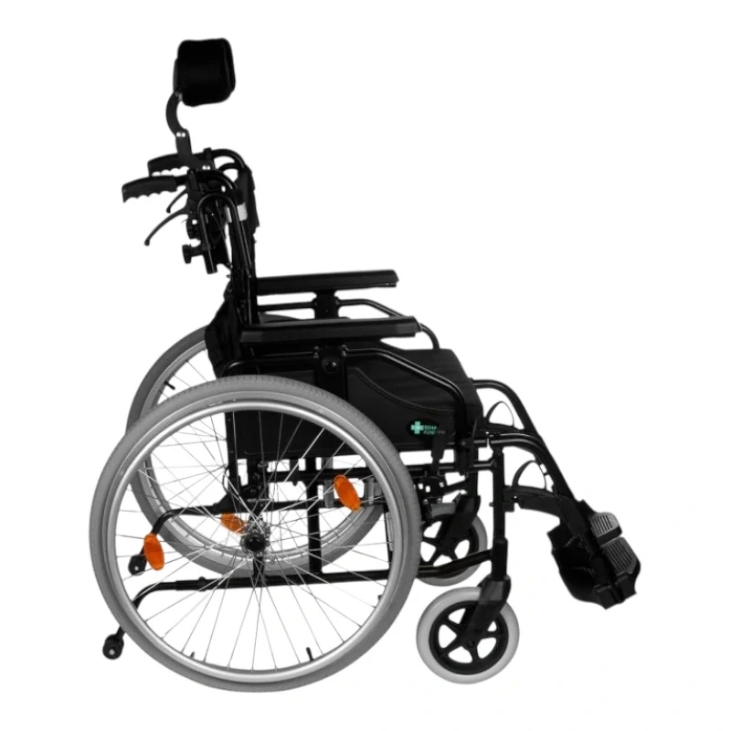 Invalidní vozík s opěrkou hlavy RF-3 Cruiser Active Z, 48cm černý