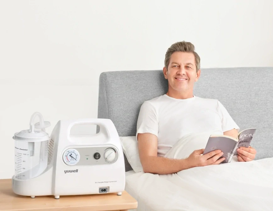 YUWELL chirurgická přenosná odsávačka 7E-C