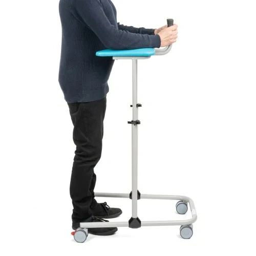 Výškově nastavitelné pojízdné chodítko s podpažní oporou Paula, 180 kg