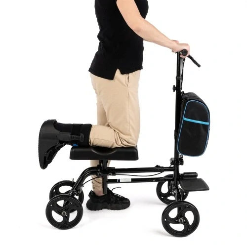 Kolenní koloběžka Knee Walker – 4-kolové chodítko s oporou kolena
