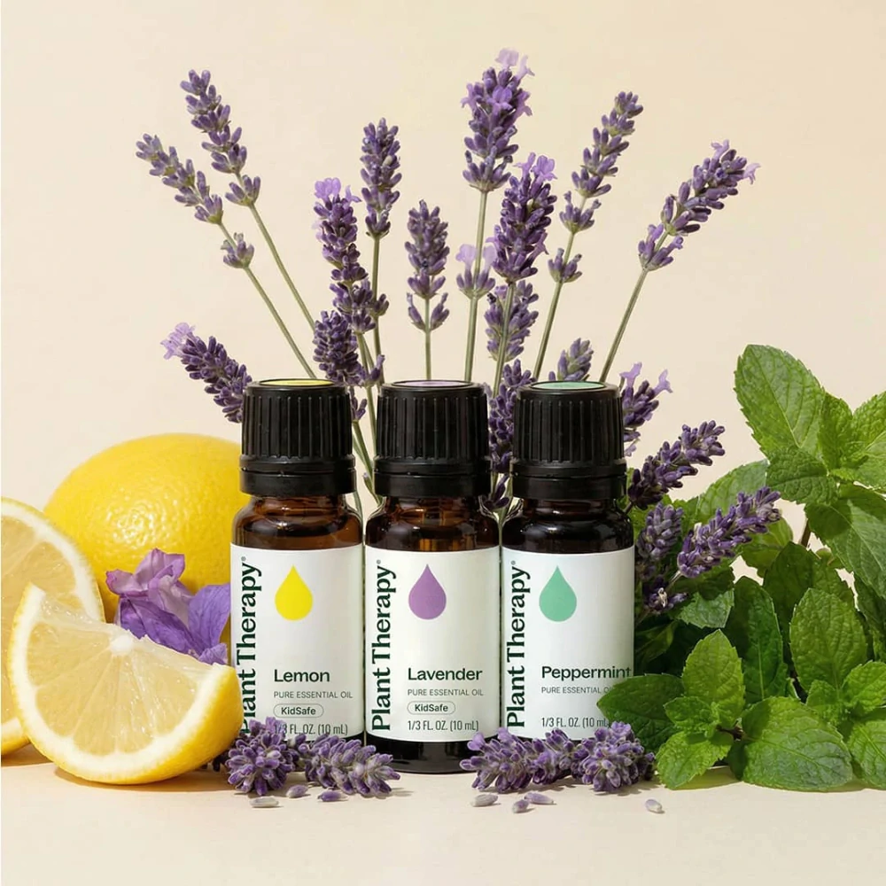Plant Therapy Trio esenciálních olejů citrón, levandule, máta 3x10 ml