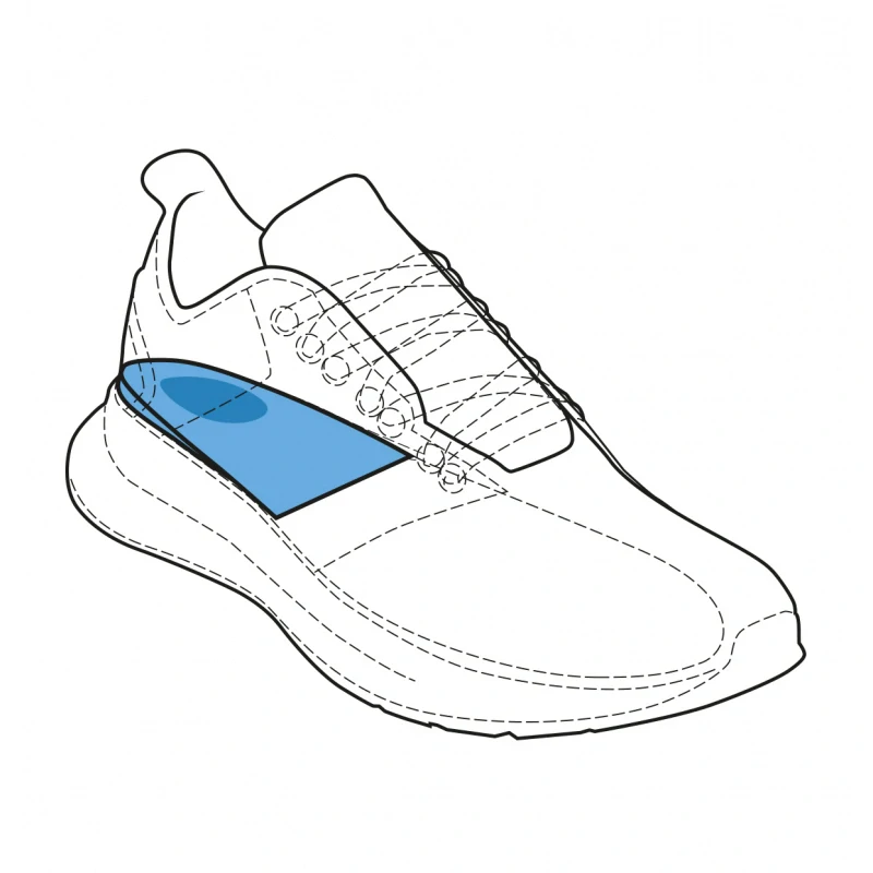 Gelové podpatenky pro patní ostruhu