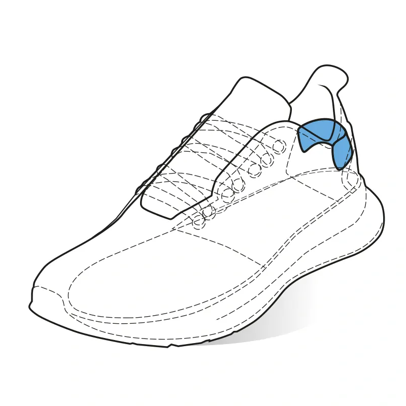 Svorto Gelové patičky samolepící