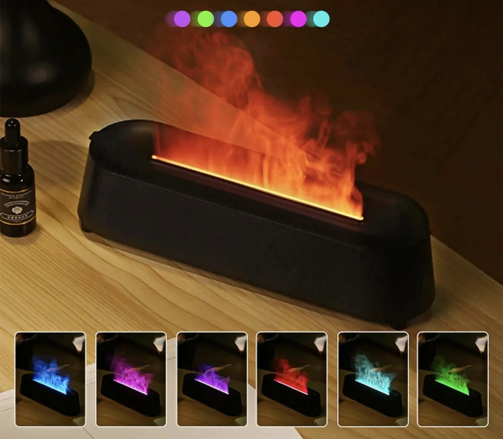 Zdravko Relax USB difuzér Fire černý