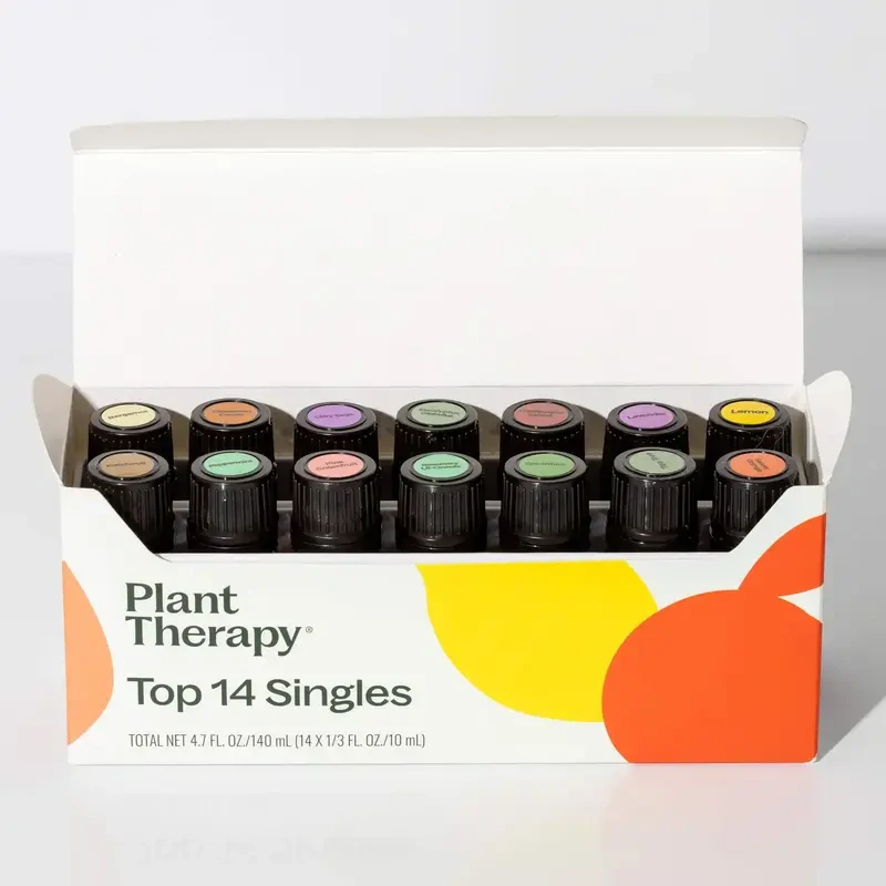 Plant Therapy Set Top 14 jednotlivých esenciálních olejů 140 ml