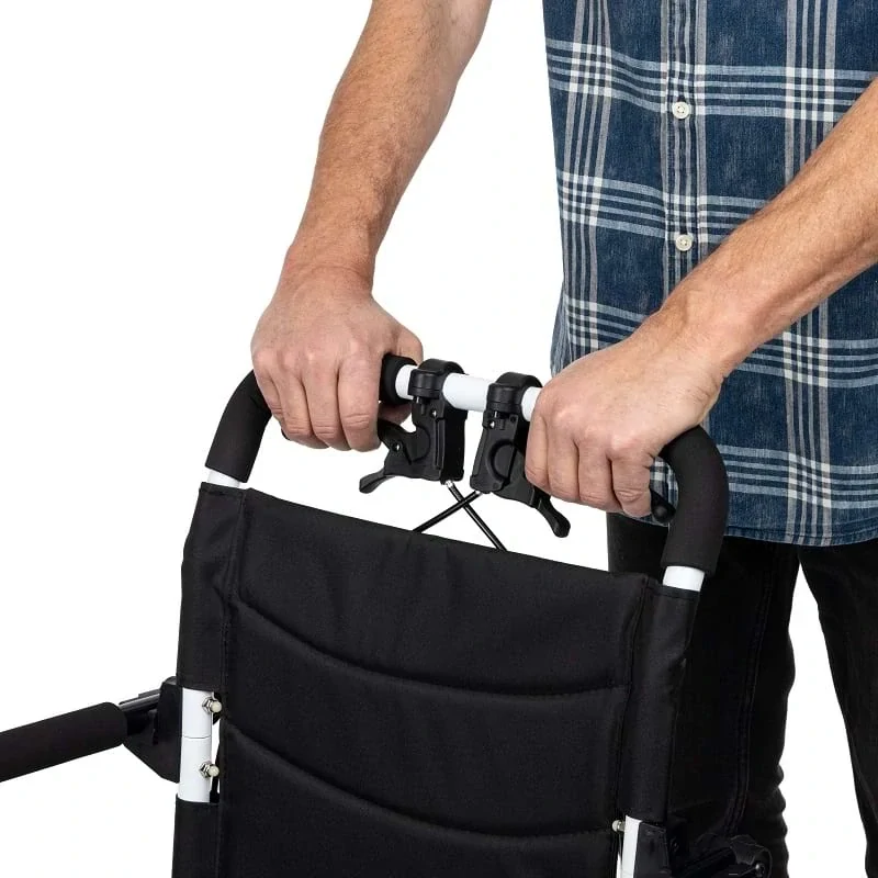 Timago transportní invalidní vozík MOBIL-TIM, černo-bílý