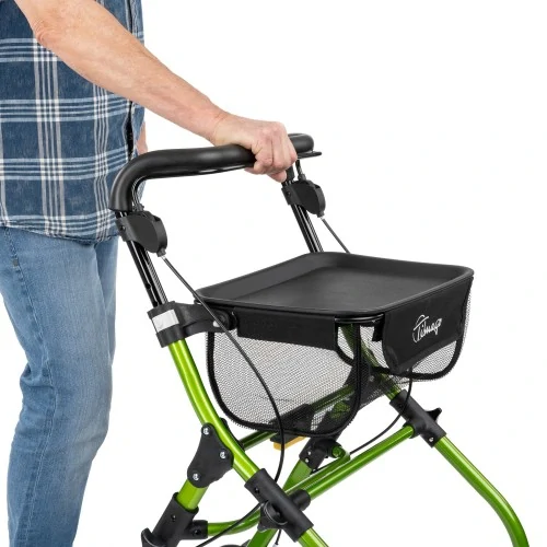 Interiérové ​​čtyřkolové hliníkové chodítko PEDRO