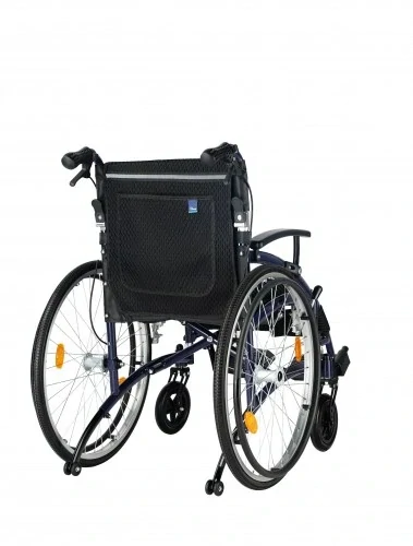 Timago lehký invalidní vozík EXCLUSIVE-TIM LIGHT, šířka 46cm, modrý, pevná kola