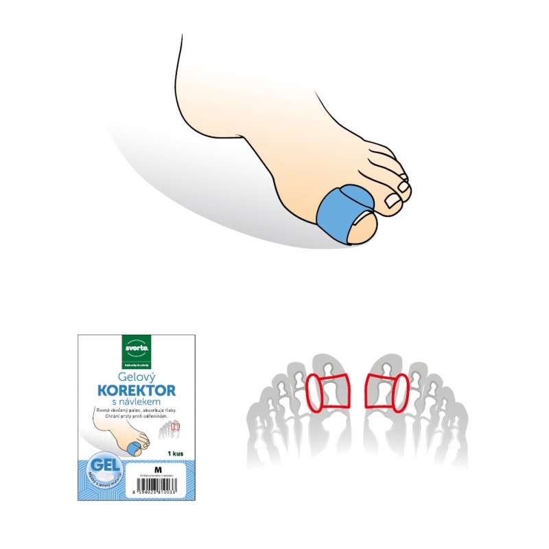 Gelový korektor s návlekem