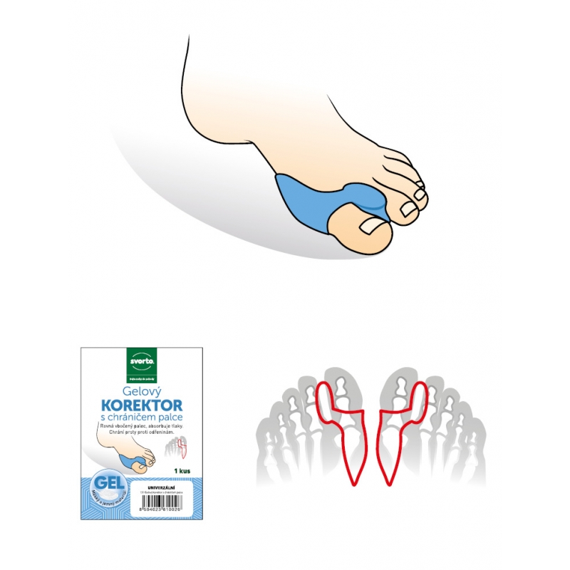 Gelový korektor s dvojitým kroužkem