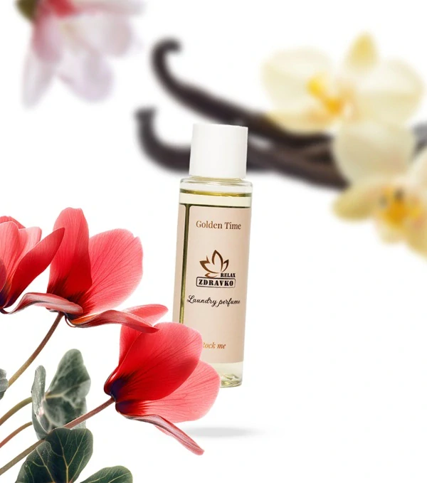 Zdravko Relax - Golden time parfém na praní 250 ml (50 pracích dávek)