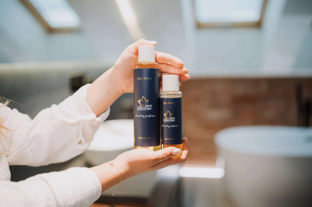 Zdravko Relax - Blue wind parfém na praní 2x250 ml (100 pracích dávek)