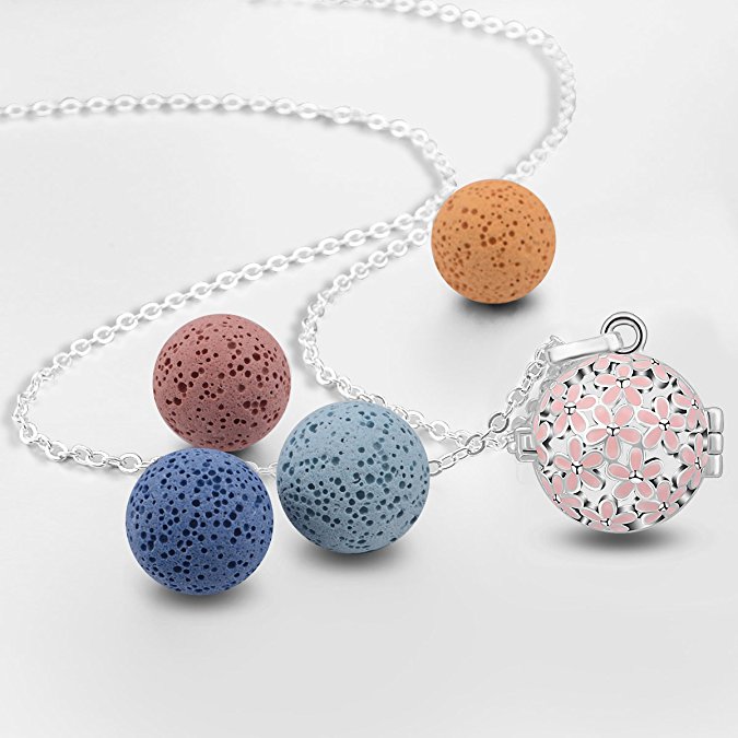 Aroma difúzní náhrdelník Cherry s lávovými kameny