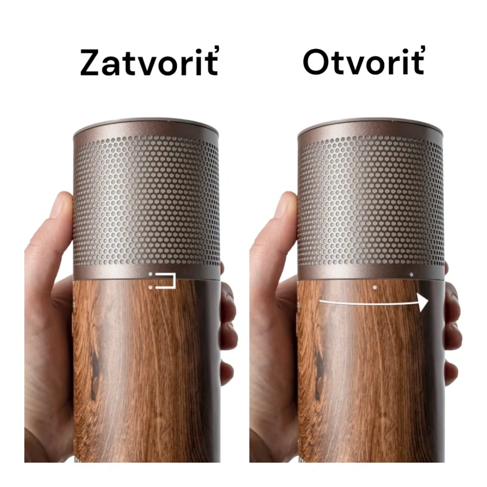 Plant Therapy USB přenosný difuzér Wood Grain s cestovním balením