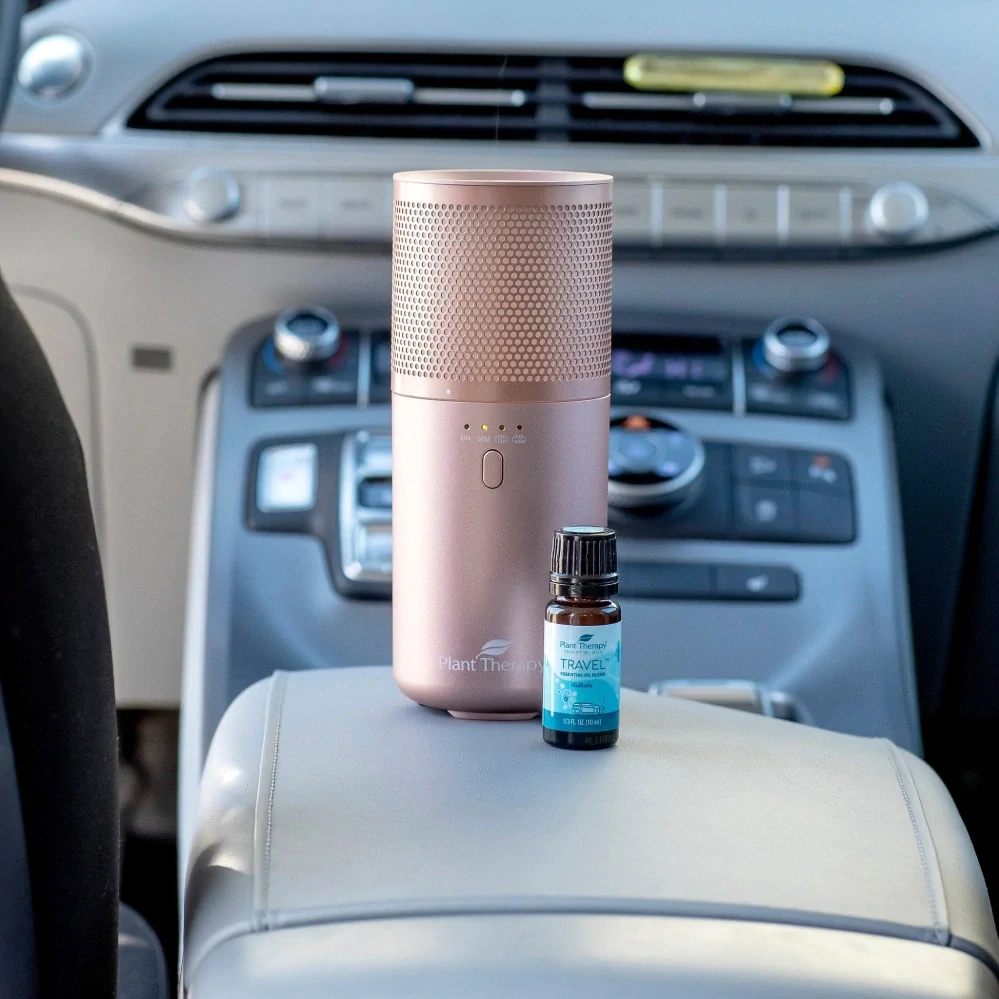 Plant Therapy USB přenosný difuzér Rose Gold s cestovním balením