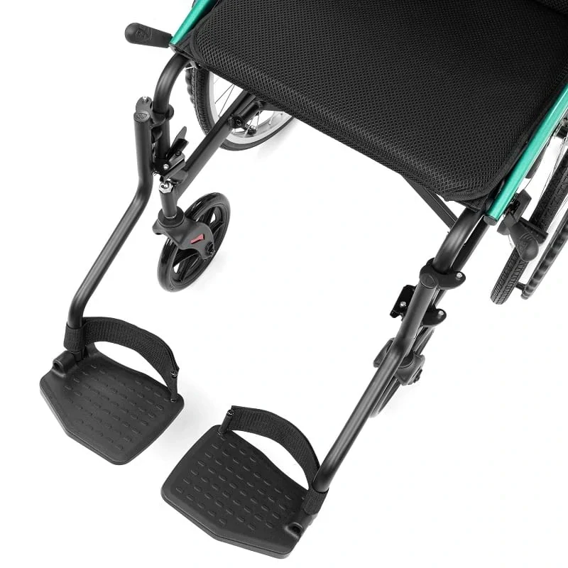 Timago ultralehký invalidní vozík ACTIV-TIM, šířka 46cm, černý, pevná kola