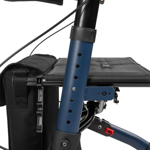 Chodítko čtyřkolové YOLA AIR, pneumatická kola, modrá