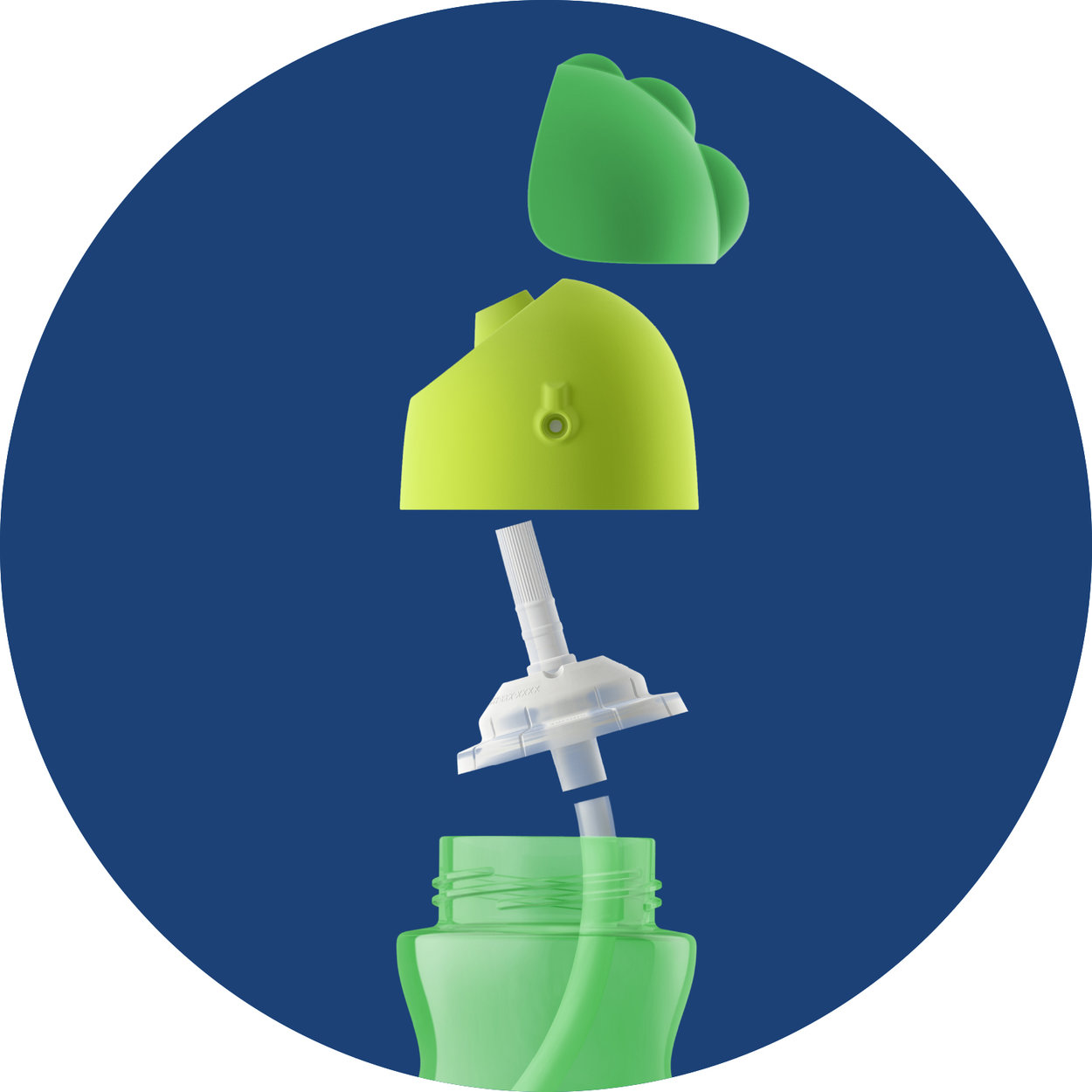 Avent hrnek 200ml s ohn.slámkou Bendy chlapec