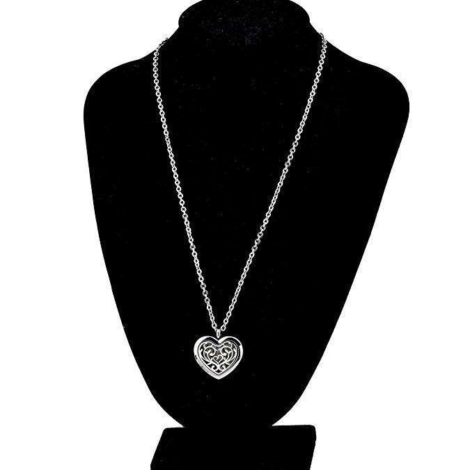 Aroma náhrdelník Srdce chirurgická ocel