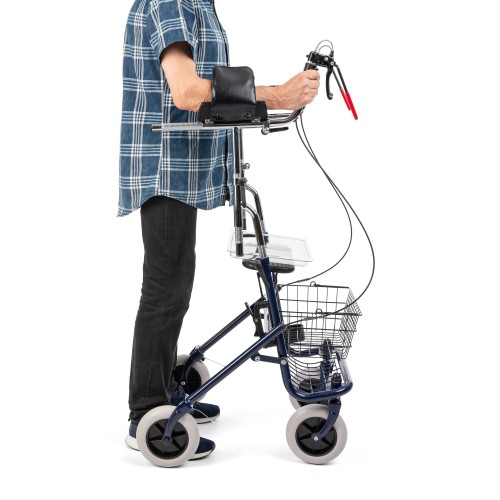 Chodítko čtyřkolové s prodlouženými loketními opěrkami RS8811