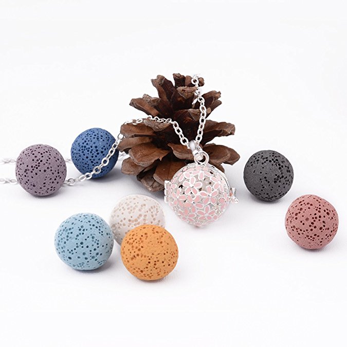 Aroma difúzní náhrdelník Cherry s lávovými kameny