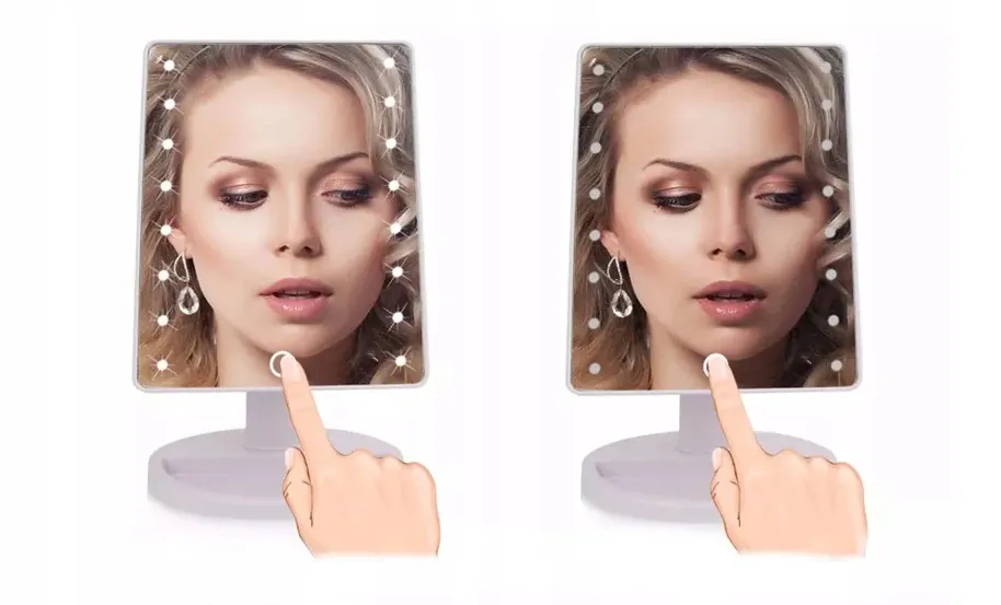 Verk 16 LED kosmetické zrcadlo bílé