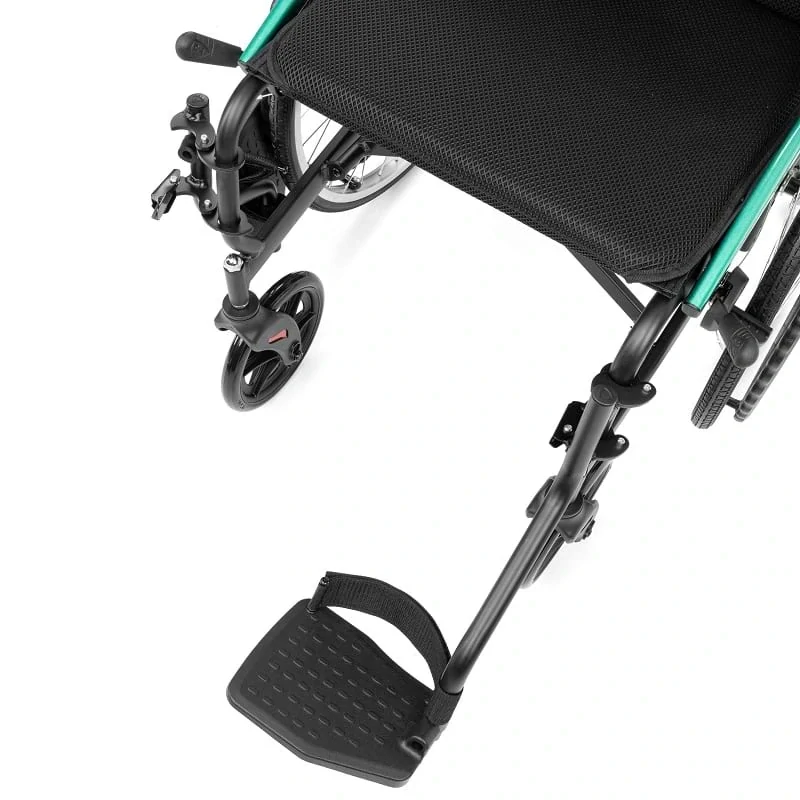 Timago ultralehký invalidní vozík ACTIV-TIM, šířka 46cm, černý, pevná kola