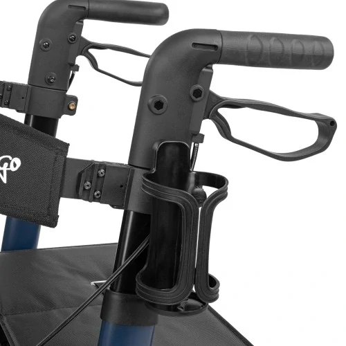 Chodítko čtyřkolové YOLA AIR, pneumatická kola, modrá