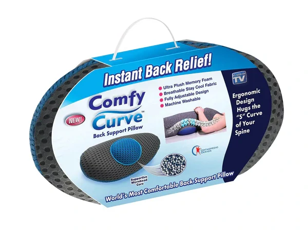 Ortopedický bederní polštář z paměťové pěny